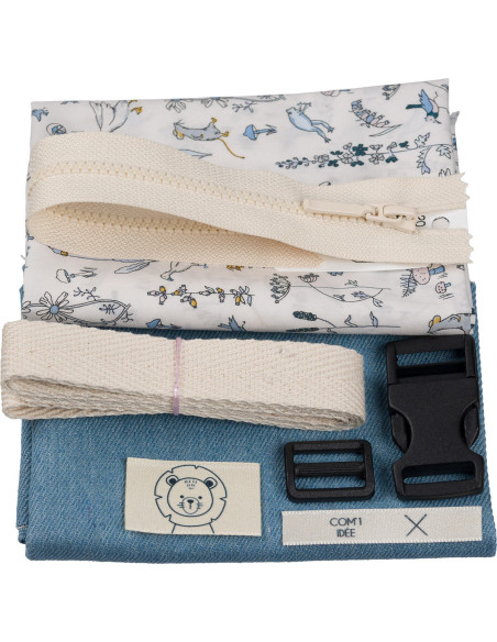 Kit de costura para riñonera infantil - Léo
