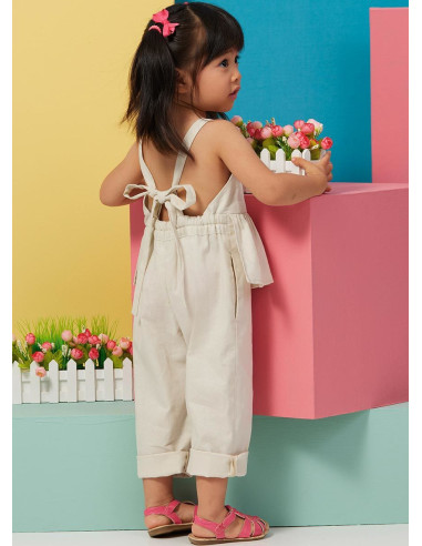 Patrón de peto y vestido - Butterick 6936