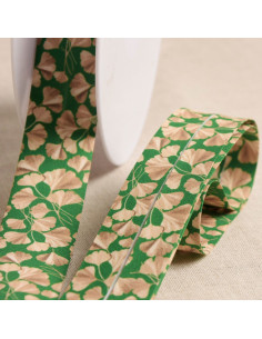 Sesgo ginkgo - Verde oscuro