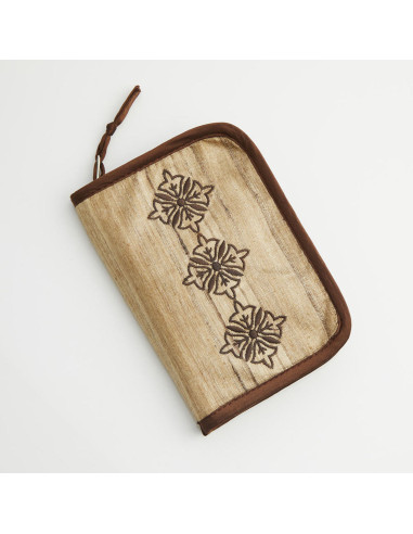 Estuche de agujas circulares de madera de ébano Heritage Lantern Moon