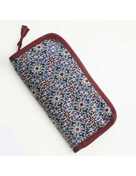 Estuche para agujas de tejer de doble punta Ajrak Lantern Moon