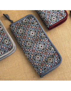 Estuche para agujas de tejer intercambiables Ajrak Lantern Moon