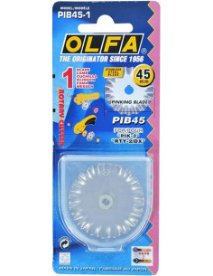 1 hoja de repuesto para cortador dentado - 45 mm