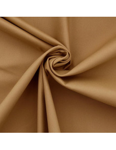 Tejido gabardina de algodón elástico - Beige dorado