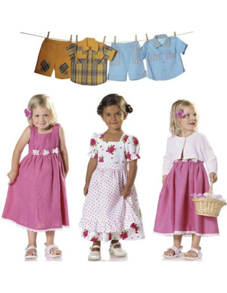 Patrón de vestido + chaqueta - Burda 9702