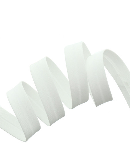 Cinta al bies impermeable anti-UV para exteriores - Blanco