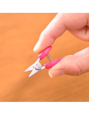 Mini tijeras corta hilos - Rosa