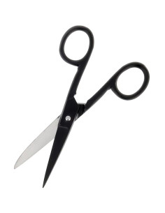 Tijeras de costura epoxi 11 cm - Negro mate