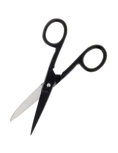 Tijeras de costura epoxi 11 cm - Negro mate