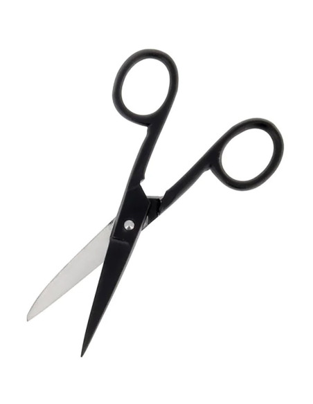 Tijeras de costura epoxi 11 cm - Negro mate
