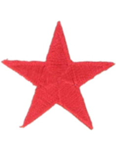Parche termoadhesivo estrella roja
