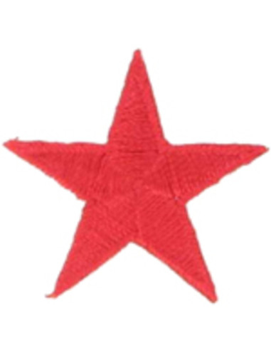 Parche termoadhesivo estrella roja