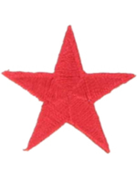 Parche termoadhesivo estrella roja