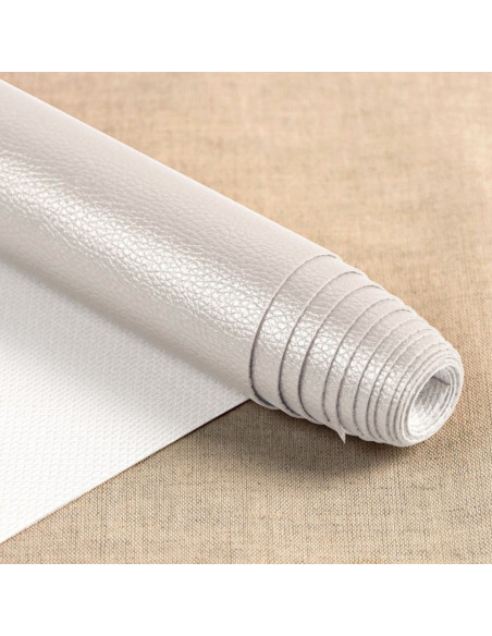 Cupón similar Karla Star 140 cm x 50 cm - Blanco metalizado