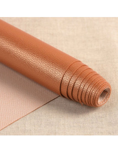 Cupón similar Karla Star 140 cm x 50 cm - Cobre metalizado