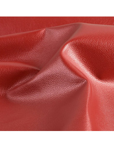 Cupón similar Karla Star 140 cm x 50 cm - Rojo oscuro metalizado 2