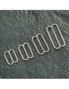 Regulador de metal para sujetador - Plata