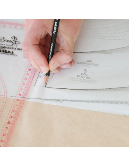 Rollo de papel de calco sueco para patrones de costura - 0,70 cm x 20 metros