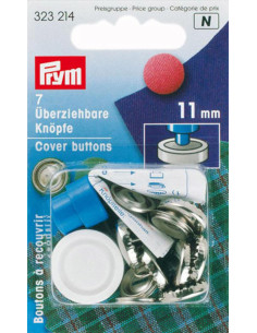 Caja de 7 botones para cubrir con herramienta de 11 mm