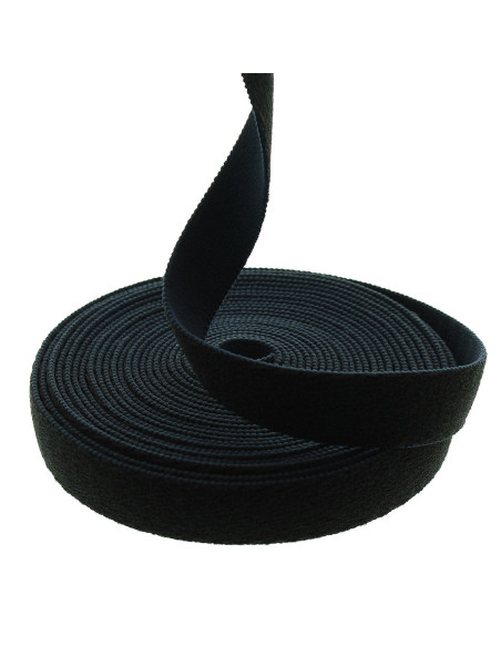 Cinta elástica autoadherente para coser - Negro