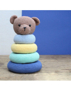 Kit de crochet - Juguete oso apilable