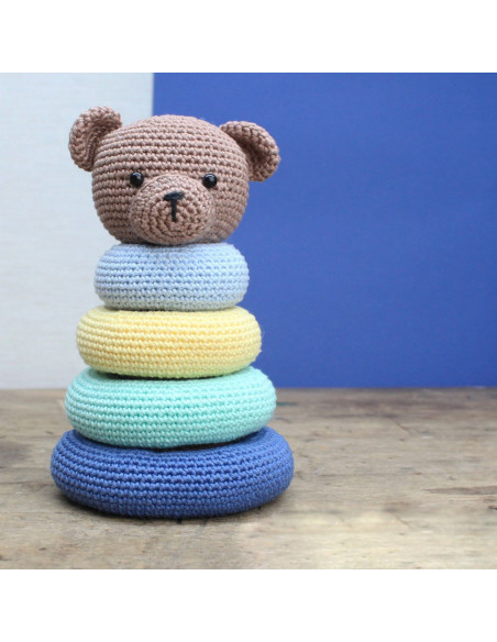 Kit de crochet - Juguete oso apilable