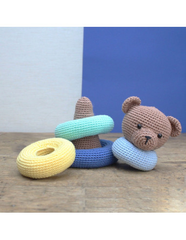 Kit de crochet - Juguete oso apilable