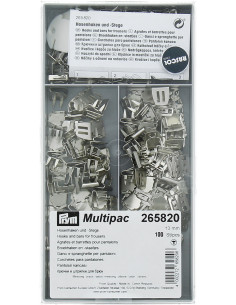 Multipack de 100 grapas y horquillas