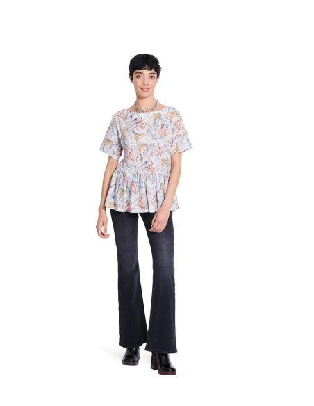 Patrón de blusa - Burda 5856