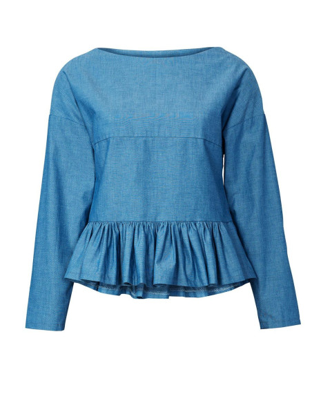 Patrón de blusa - Burda 5856