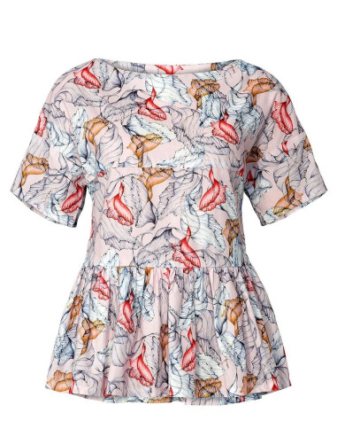Patrón de blusa - Burda 5856