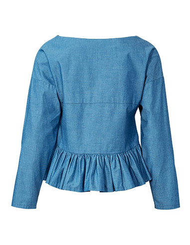 Patrón de blusa - Burda 5856