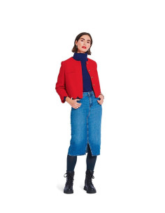 Patrón de chaqueta - Burda 5870 2