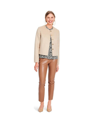 Patrón de chaqueta - Burda 5870