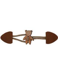 Abrigo duffle coat Brandebourg Teddy