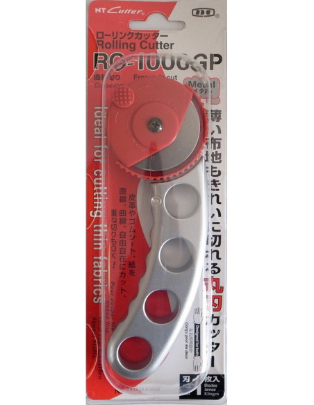 Cortador circular con mango de metal NT Cutter 45 mm