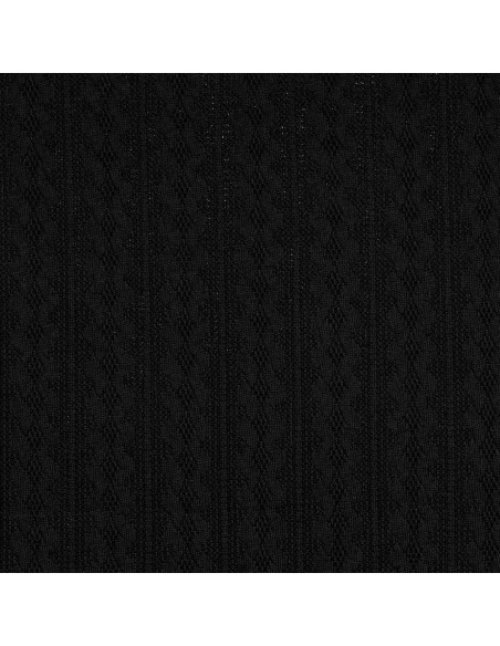 Tejido de punto jacquard - Negro