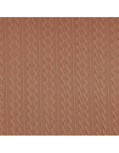 Tejido de punto jacquard - Beige oscuro