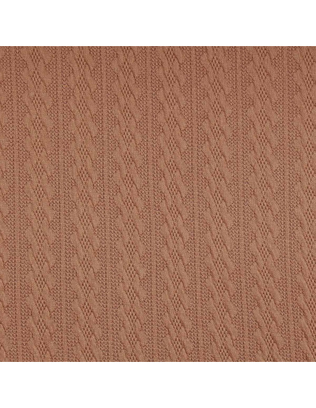 Tejido de punto jacquard - Beige oscuro