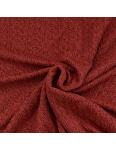 Tejido de punto jacquard - Cobre