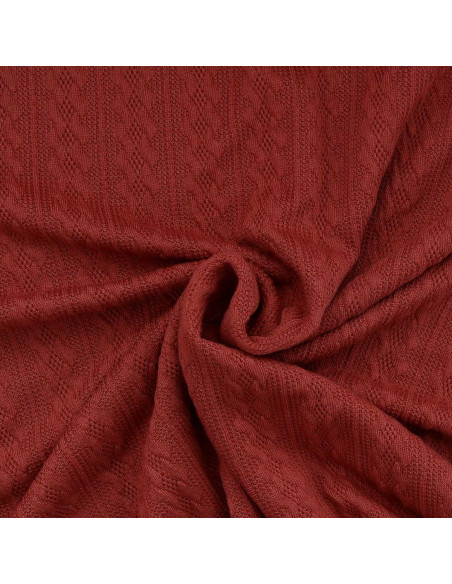 Tejido de punto jacquard - Cobre