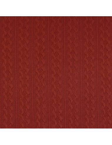 Tejido de punto jacquard - Cobre