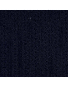 Tejido de punto jacquard - Azul marino 2