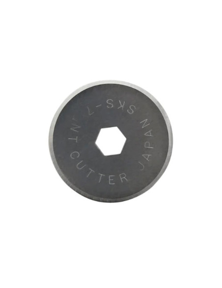 2 hojas de repuesto rectas para cortador retráctil NT Cutter de 28 mm