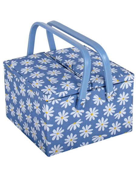 Caja de costura - Margaritas L