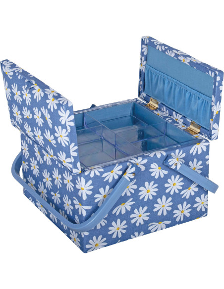 Caja de costura - Margaritas L