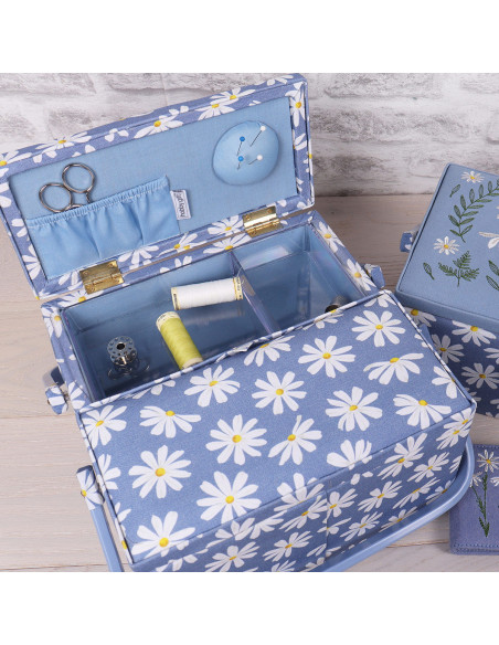 Caja de costura - Margaritas L
