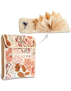 Estuche para agujas de tejer circulares Bluebells