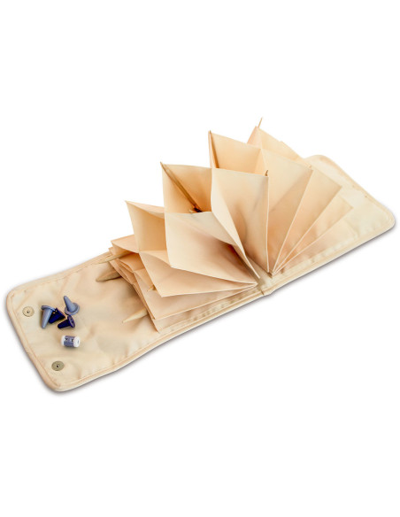 Estuche para agujas de tejer circulares Bluebells