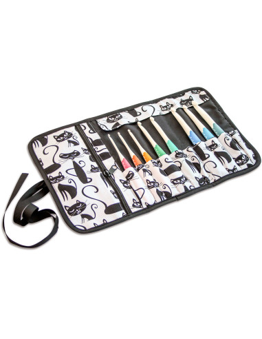 Kit para ganchos de crochet Cats